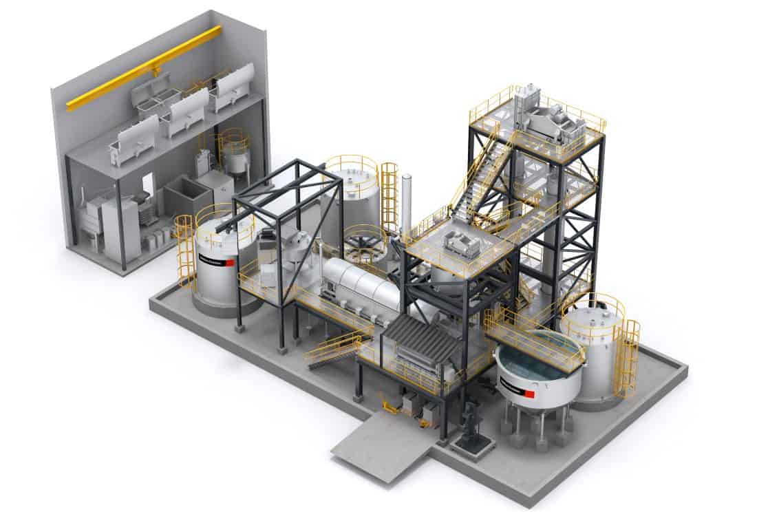 Elution & Electrowinning Plant
